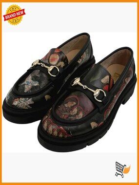 Platform Loafers for Women - Vegan Leather Chunky Loafers